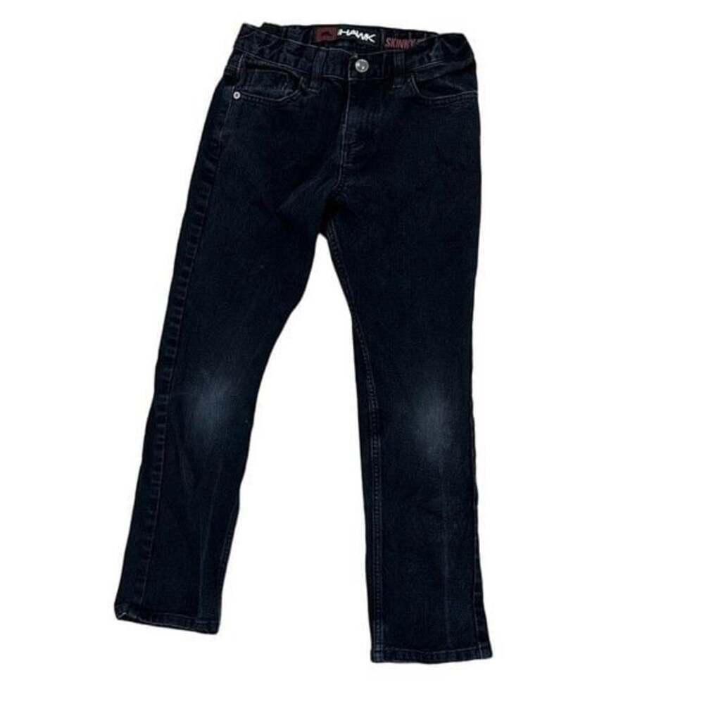 Hawk Skinny Slouch Black Jeans Size 10